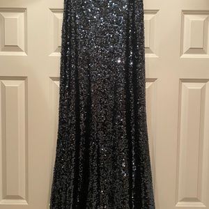 Calvin Klein sequin maxi skirt